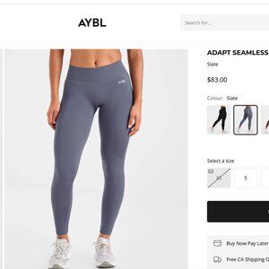 Brand new AYBL Adapt seamless legging